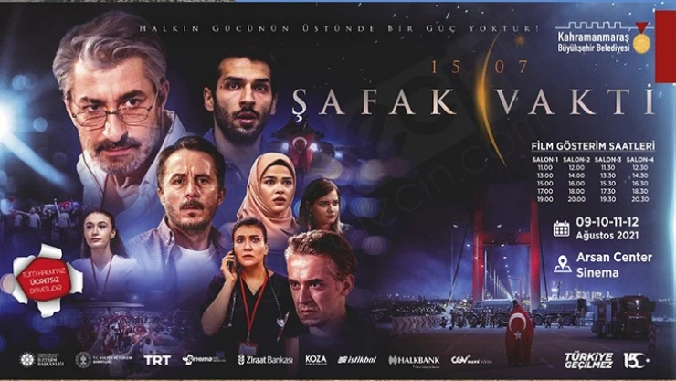 Şafak Vakti, Kahramanmaraş'ta ücretsiz gösterime giriyor