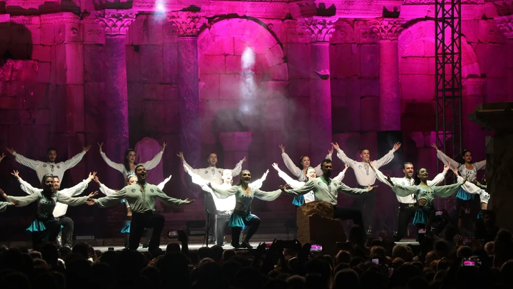 Sagalassos Antik Kenti'nde ilk gece gösterisi, Anadolu Ateşi ile yapıldı