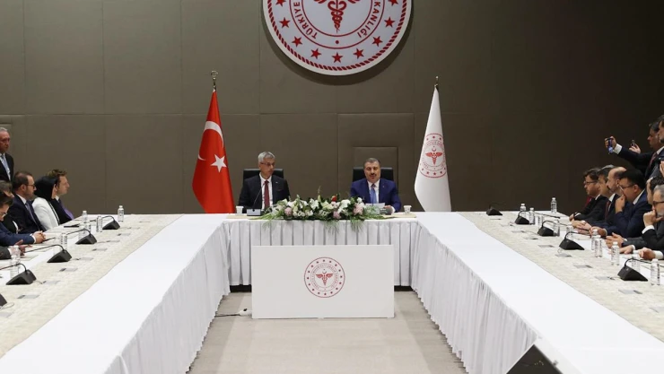 Sağlık Bakanlığı'nda devir teslim töreni