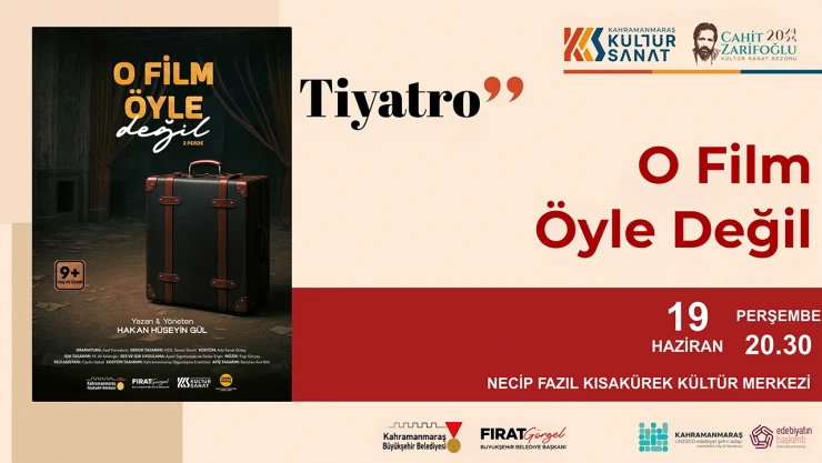 Sahne Maraş'ın ödüllü gösterisi Kahramanmaraş'ta seyirciyle buluşacak