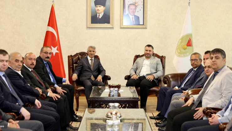 Sanayi ve Teknoloji Bakan Yardımcısı Oruç Baba İnan, Kahramanmaraş'ta