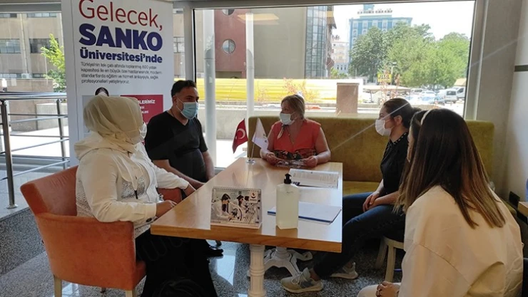 SANKO Üniversitesi tanıtım günlerine yoğun ilgi görüyor