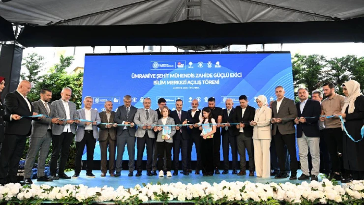 Şehit Mühendis Zahide Güçlü Ekici Bilim Merkezi açıldı