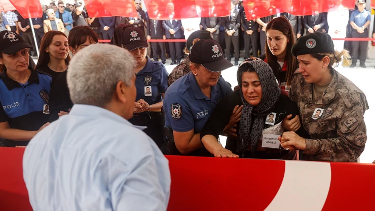 Şehit Mustafa Karapınar, Kahramanmaraş'ta son yolculuğuna uğurlandı