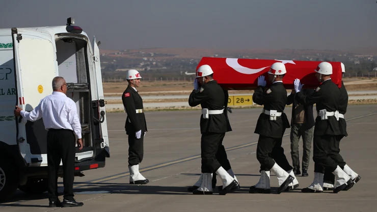 Şehit Piyade Er Eyüp Güner için tören düzenlendi