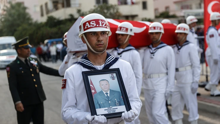 Şehit Piyade Uzman Çavuş Hüseyin Günay, son yolculuğuna uğurlandı