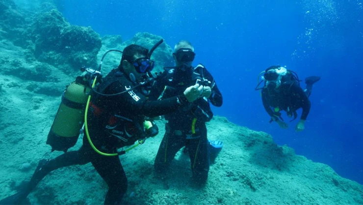 Seramik batığında tarihe yolculuk