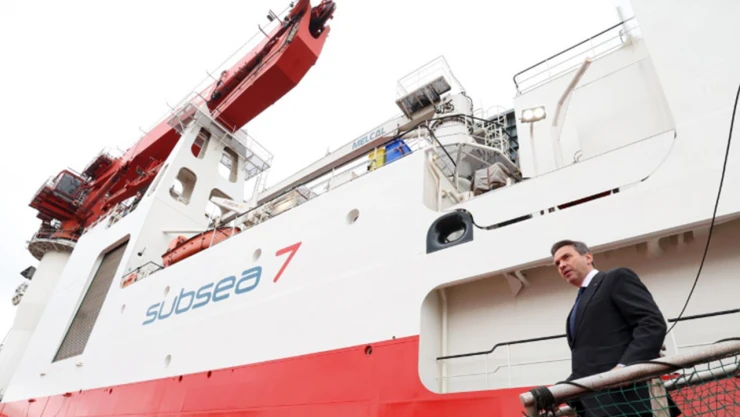 Seven Vega Gemisi, Sakarya Gaz Sahası'nda boru hattı kuracak