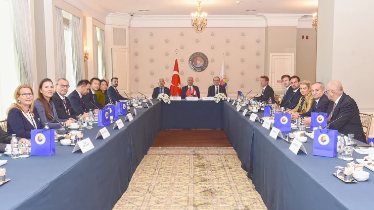 Seyit Ardıç, Federal Avusturya Ekonomi Odası Genel Sekreteri Kopf ile görüştü