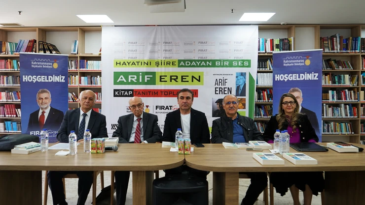 Şiir dolu bir buluşma, Arif Eren kitabı okurlara tanıtıldı