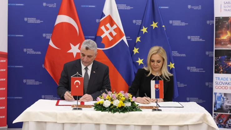 Slovakya ile ticarette en yüksek hacme ulaşıldı