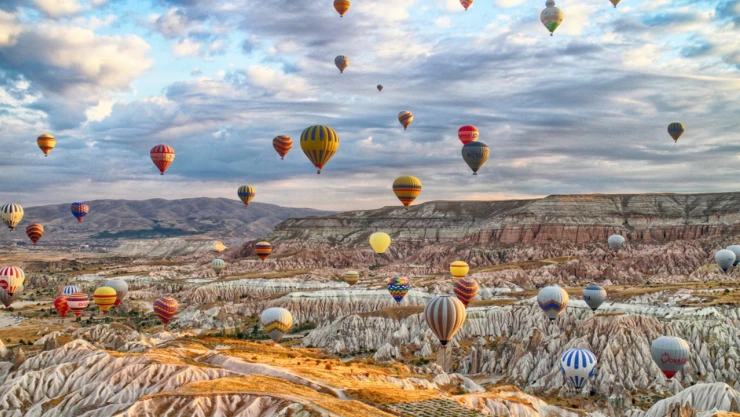 Son bir yılda, 43 bin balon uçuşu gerçekleştirildi