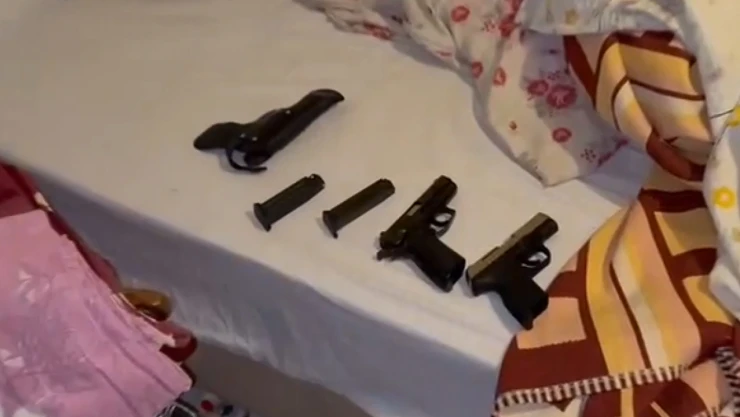 Sosyal medyada silahlı paylaşımlar yapan şüpheli yakalandı