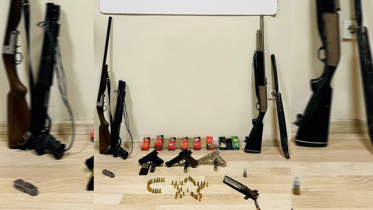 Sosyal medyadan silah paylaşımı yapan şüpheli yakalandı