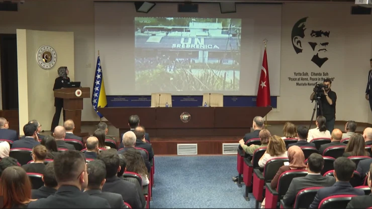 Srebrenitsa Soykırımı'nın 30'uncu yılı anma etkinliği