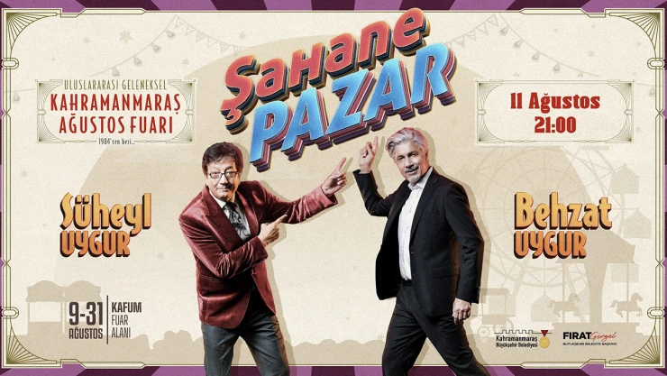 Süheyl ve Behzat Uygur, Kahramanmaraş'a geliyor