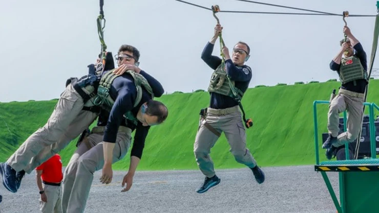 SWAT Challenge yarışmasında PÖH üçüncü oldu