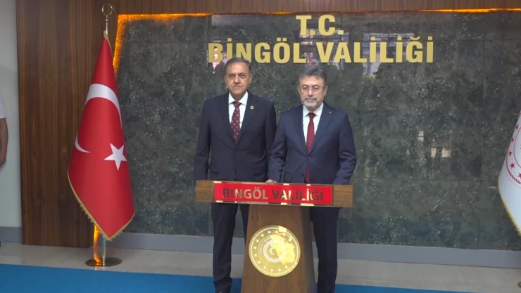 Tarım ve Orman Bakanı Yumaklı, Bingöl'de