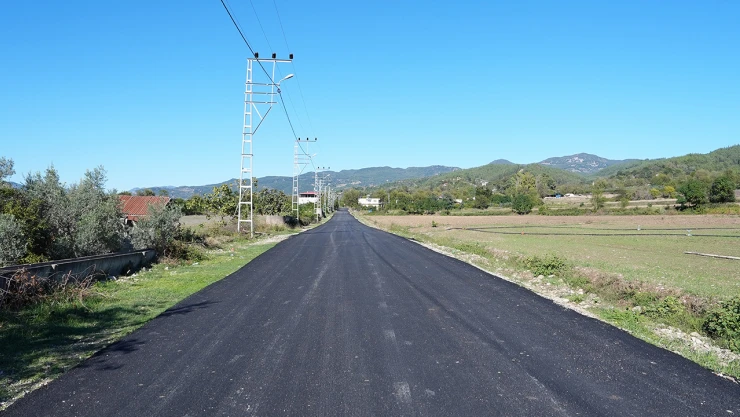 Tarımsal ve ticari ulaşımda rahatlama, 20 milyon TL'lik yatırım