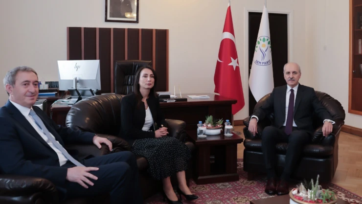 TBMM Başkanı Kurtulmuş'tan yeni anayasa için parti turları