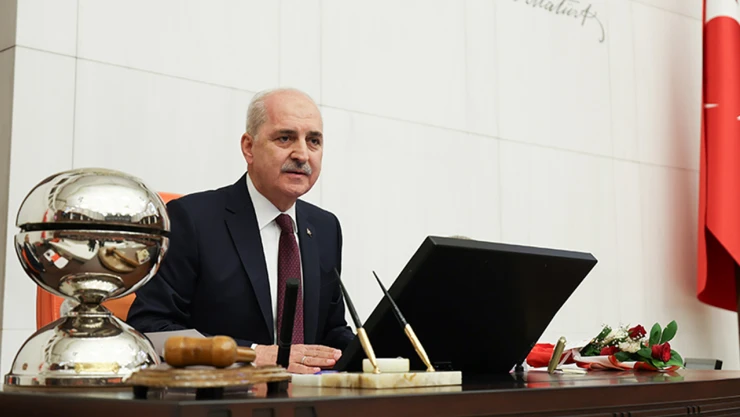 TBMM Başkanı Kurtulmuş, yeni yasama yılı açılışında konuştu