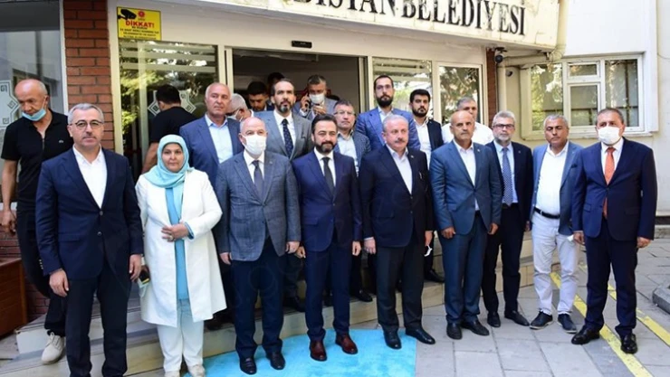 TBMM Başkanı Şentop, Kahramanmaraş'tan ayrıldı