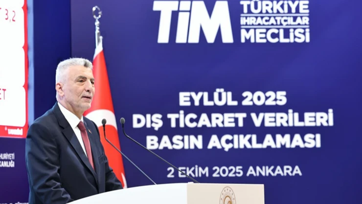 Ticaret Bakanı Ömer Bolat, 'İhracatta en yüksek eylül ayı rakamına ulaştık'