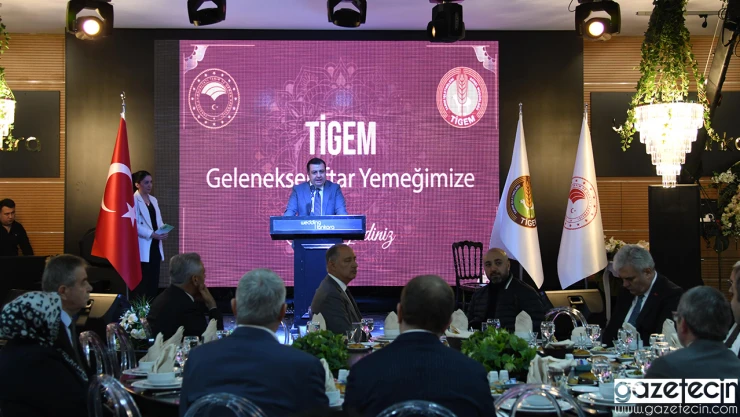 TİGEM ailesi, iftar sofrasında bir araya geldi