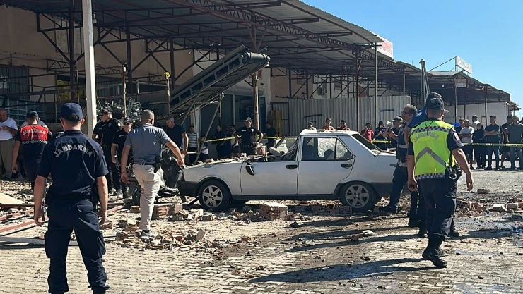 Toptancı halinde patlama! 1 kişi öldü, yaralılar var