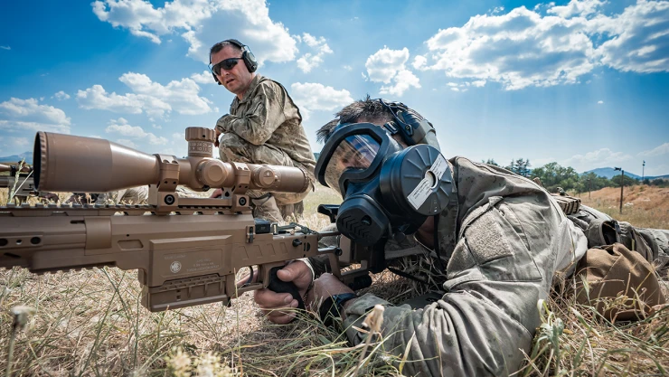 TSK'nın keskin nişancıları, uluslararası yarışmalara zorlu eğitimlerle hazırlanıyor