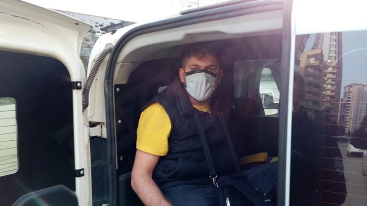 Türk bayrağına zarar veren şüpheli gözaltına alındı