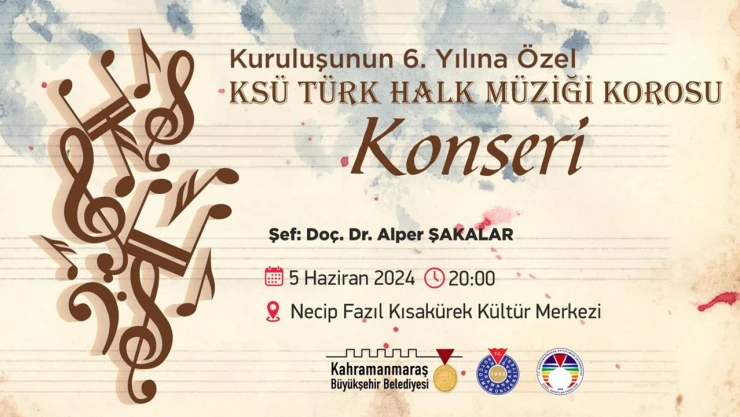 Türk Halk Müziği ziyafeti dinleyicileri bekliyor