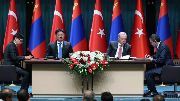 Türkiye ile Moğolistan arasında iş birliği anlaşması imzalandı