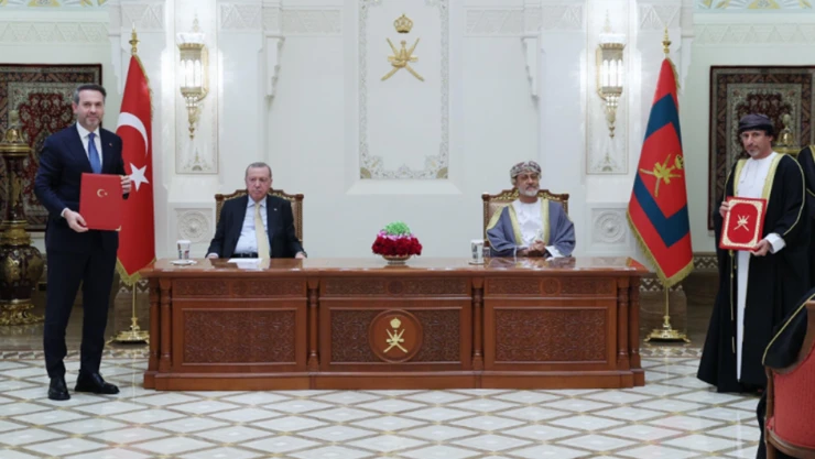 Türkiye ile Umman arasında imzalar atıldı