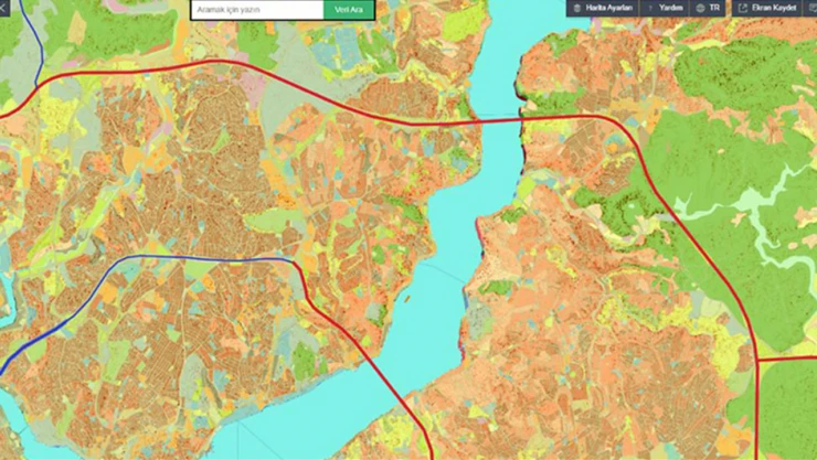 Türkiye'nin dijital haritası artık e-Devlet'te herkese açık