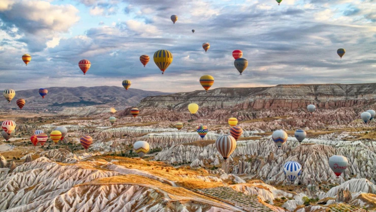 Türkiye sıcak hava balonculuğunda zirvede