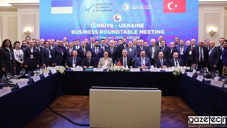 Türkiye-Ukrayna yuvarlak masa toplantısı TOBB'da gerçekleştirildi