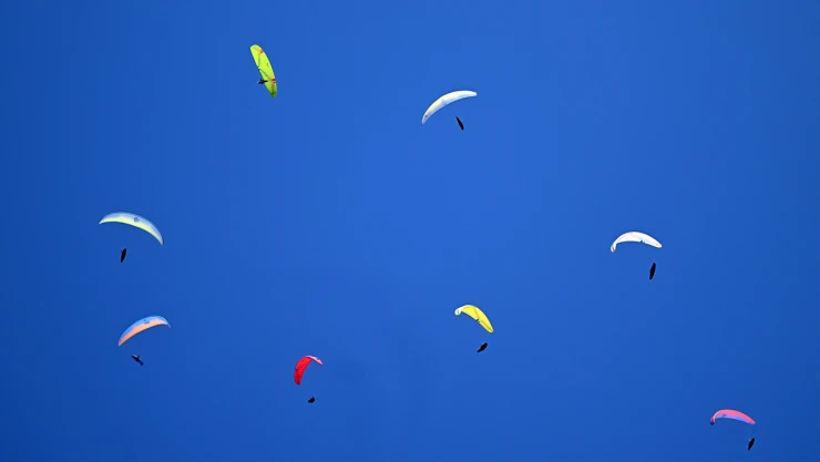 Türkiye Yamaç Paraşütü Şampiyonası başladı