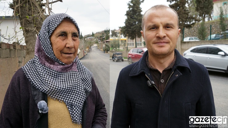 Türkoğlu muhtarlarından Fırat Görgel'e asfalt teşekkürü