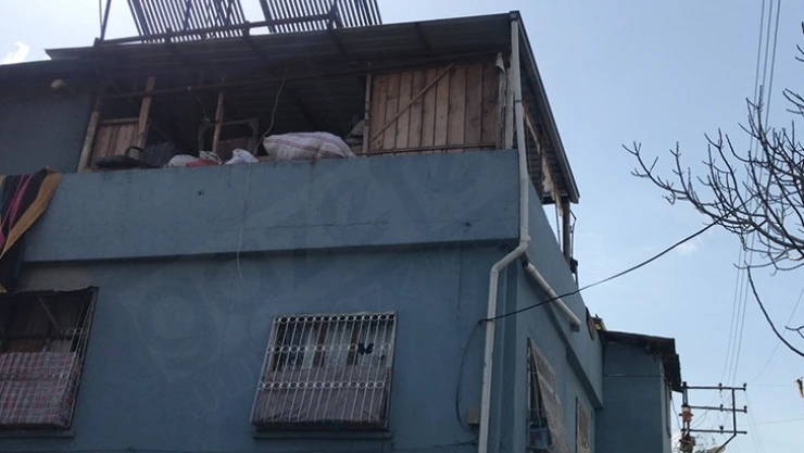 Üçüncü kattan düşen hamile kadın ağır yaralandı