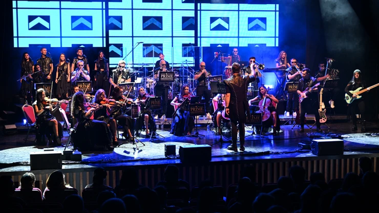 Ukraynalı müzik grubu Prime Orchestra'dan etkileyici performan