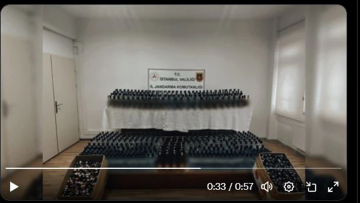 Ülke genelinde Çember operasyonları! 40 bin litre sahte alkol ele geçirildi