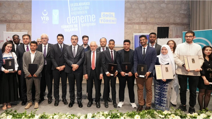 Uluslararası öğrenciler arasında düzenlenen deneme yarışması sonuçlandı