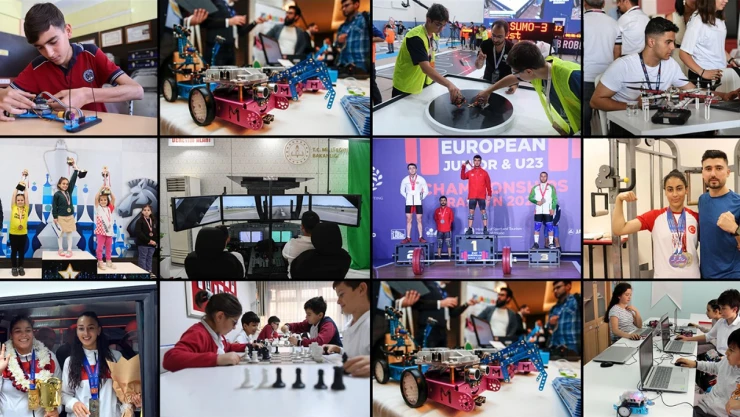 Uluslararası yarışmalarda 188 madalya kazanarak gururumuz oldular