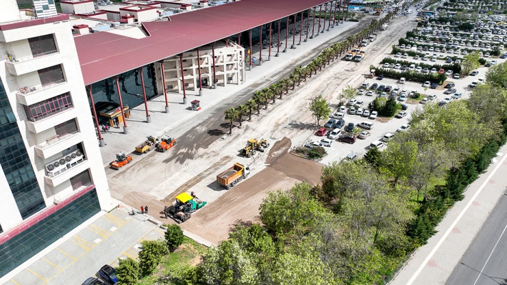 Üniversite hastanesinde ulaşım ve otopark sorununu çözülüyor