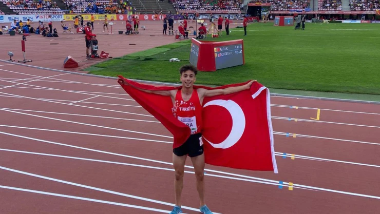 Üniversite öğrencisi atlet, Avrupa şampiyonu oldu