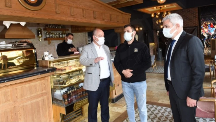 Vali Coşkun, Kahramanmaraş'ta hafta sonu denetimi yaptı