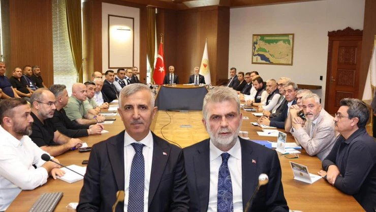 Vali Ünlüer ve Başkan Görgel'den altyapı firmalarına uyarı