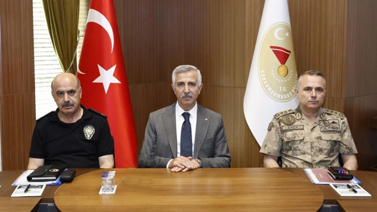 Vali Ünlüer, verileri paylaştı! Kahramanmaraş'ta suç oranlarında düşüş var