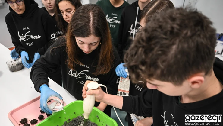 Yangından etkilenen tohum bombaları toprakla buluşturacak